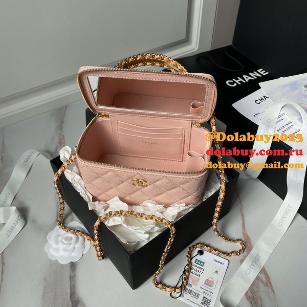 Wholesale AP4064 Gold Buckle Shoulder Vanity Copy Bag