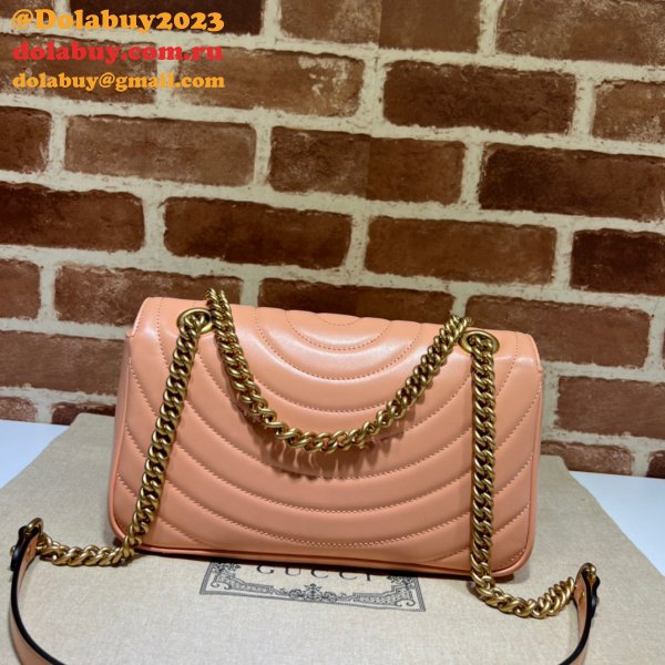 UK Gucci Replica 443497 GG Marmont Matelasse Shoulder Bag