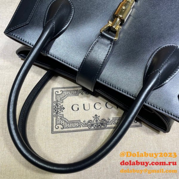 Replica Gucci Women's Jackie 1961 Medium Tote 649016 Leather Bag