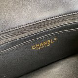 2020 Luxury CC CF 20CM Flap Lambskin Classic Black Bags