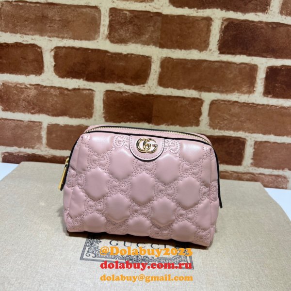 Designer Gucci GG Matelassé beauty 726047 case Bag