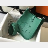 Hermes Evelyne Green Quality AAA+ Replica Handbags