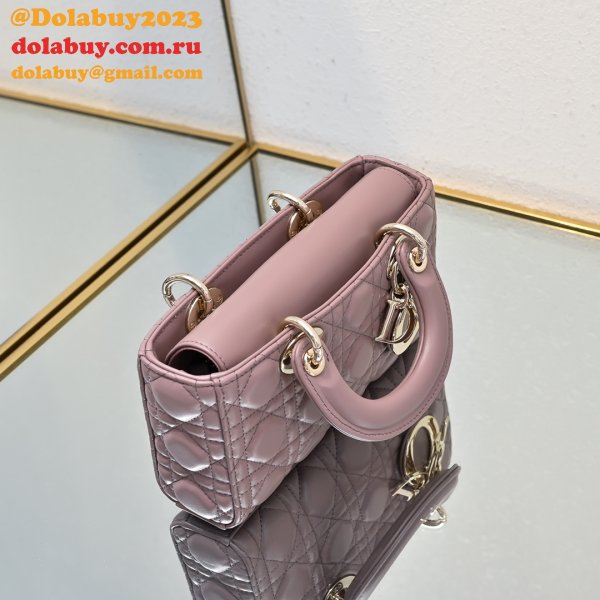 Lady D-Joy Lambskin Small Bag