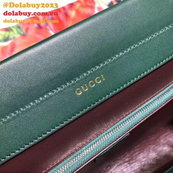 High Quality Gucci Replica Zumi snakeskin small top handle 569712 bag