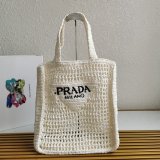 Top Quality PRADA Raffia tote bag Replica