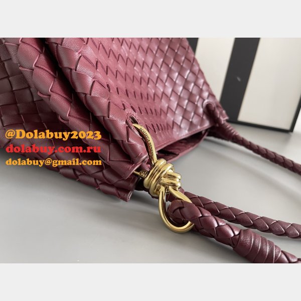 Luxury BV intrecciato 796571 Braided leather shoulder bag