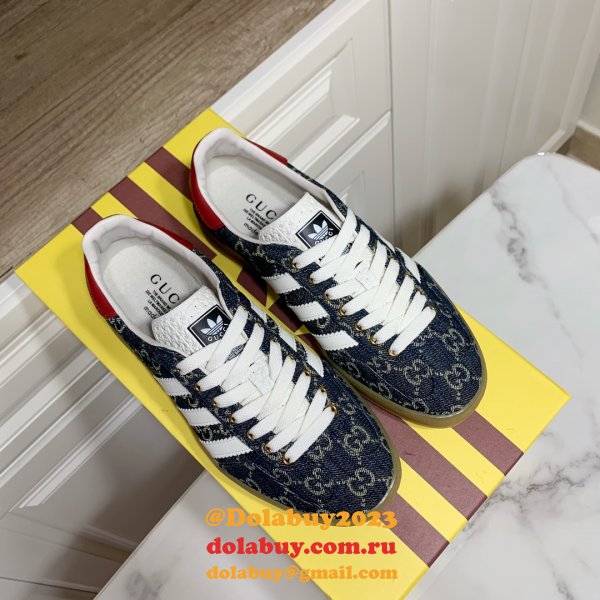 Duplicate Gucci X Adidas Shamrock Joint Skate Men/Women Shoes