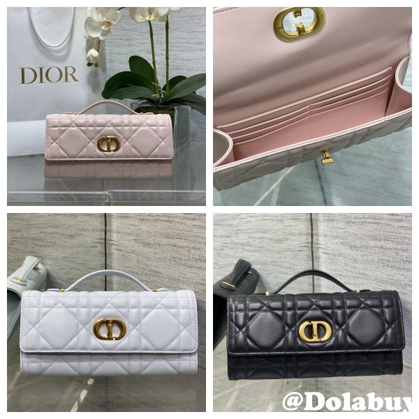 Dior Miss Caro Top Handle Clutch