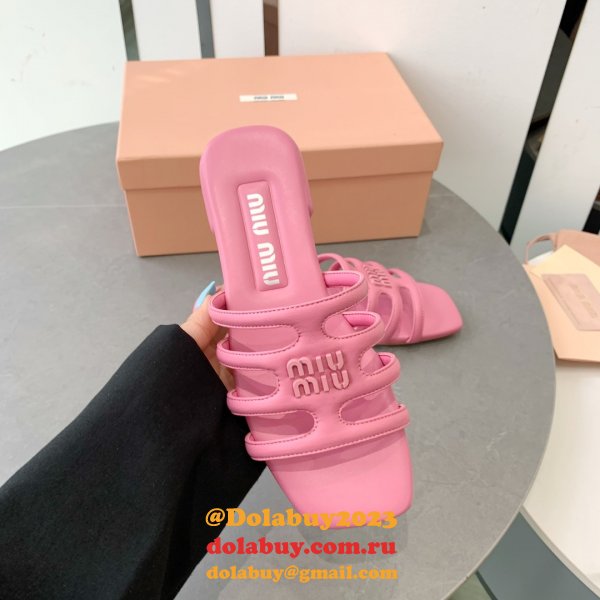 Wholesale MiuMiu Octopus Sandals Top Quality Shoes