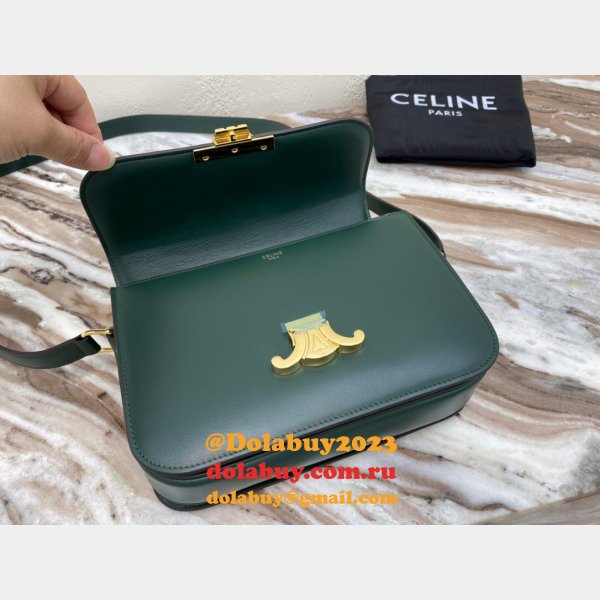 The Best Celine 1:1 Mirror Triomphe Replica Dolabuy 22cm Bag