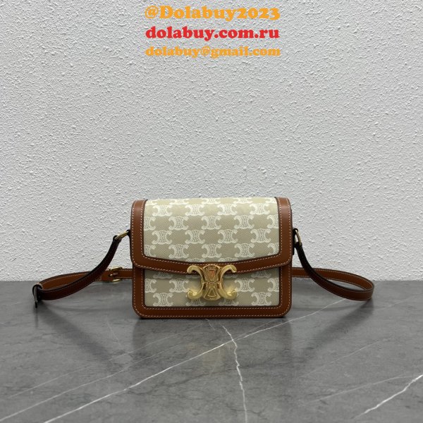 Celine Top Quality Triomphe Teen 18/22CM 188423 Knockoff Bag