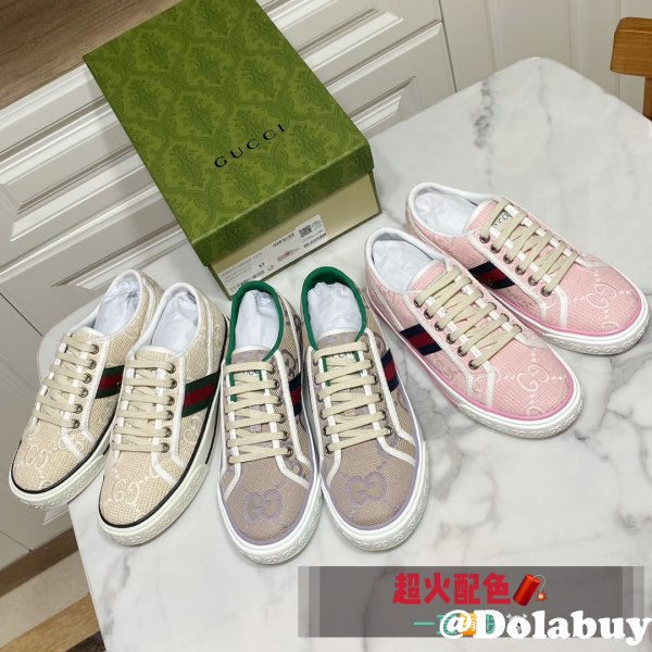 Buy Inspired Replica Gucci Canvas Designer Shoes