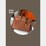 Quality Hermes Birkin Replica 25CM TOGO Leather Handbags UK