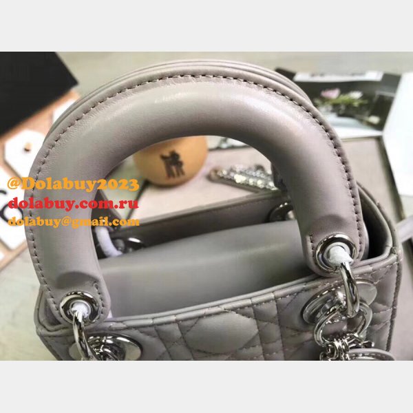 AAA+ Christian Lady Dior Handbags Online Purchase MINI 17CM