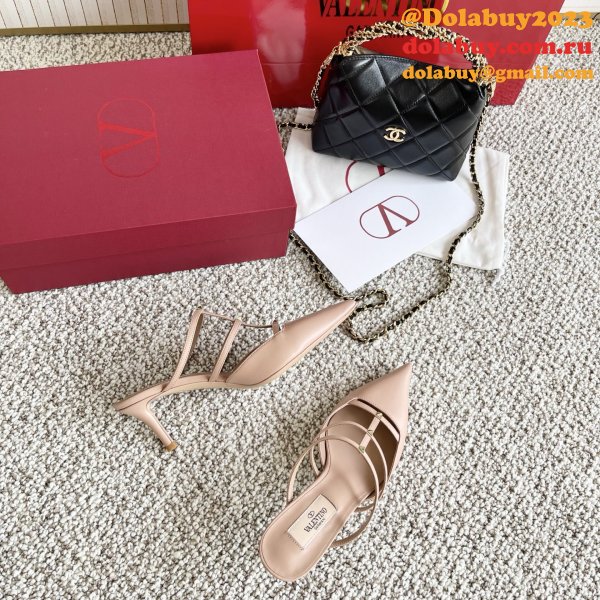 Valentino Runway Garavani Leather Mules