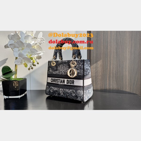 Exquisite Lady Dior 24cm Replica - Unmatched Elegance & Craftsmanship