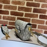 Gucci Luxury Replicas Horsebit 1955 mini 658574 bag GG Supreme canvas