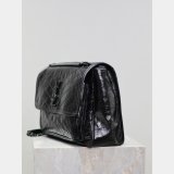 Best 7 Star Niki YSL Replicas High Quality Oil wax leather Bags