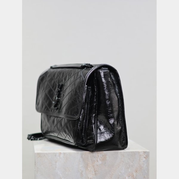 Best 7 Star Niki YSL Replicas High Quality Oil wax leather Bags