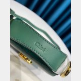 Chloé AAA+ Replica 6030 Blue C Bag In Embossed Croco Effect