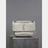 Best 7 Star Niki YSL Replicas High Quality Oil wax leather Bags