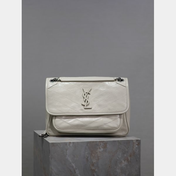 Best 7 Star Niki YSL Replicas High Quality Oil wax leather Bags