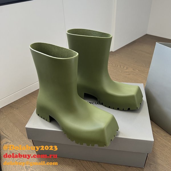 Replica Balenciaga Luxury Trooper Rubber Boot 1:1 Mirror Dolabuy