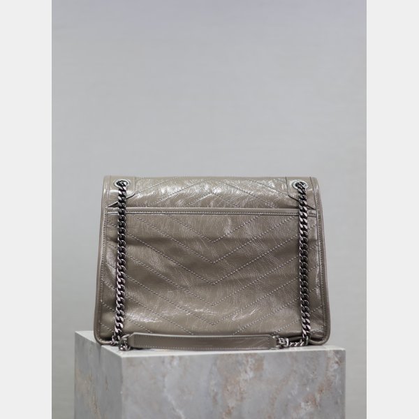 Best 7 Star Niki YSL Replicas High Quality Oil wax leather Bags