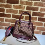 High Quality Gucci Replica Horsebit 1955 677212 Top Handle Bag