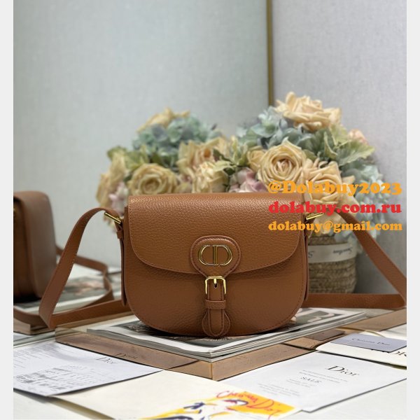 Medium Dior Bobby Bag Grained Calfskin