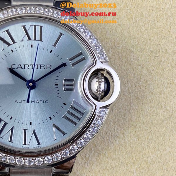 Cartier 33mm Ballon Bleu de Cartier watch