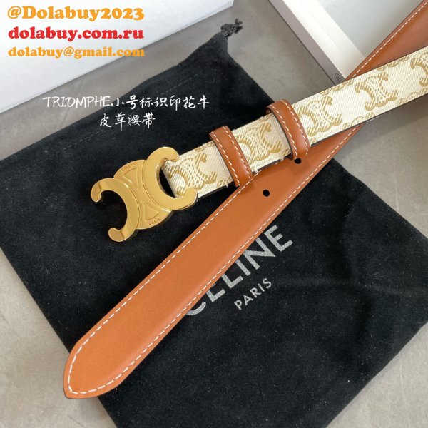 Top Quality Celine 18MM replica belts from china