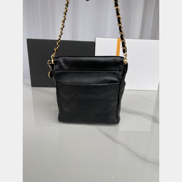 Designer Replica AS3793 Bucket Black Quality Bag 17CM