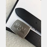 Knockoff Gucci Leather Belt 38mm Black Replica