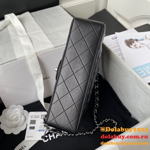 Top quality Fake Small Flap Lambskin CF 23cm