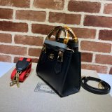 Gucci designer replica 702732 Diana mini tote bag leather