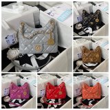 High Quality 1:1 Mirror Hobo Velvet Fashion AS4323 Replica Bag