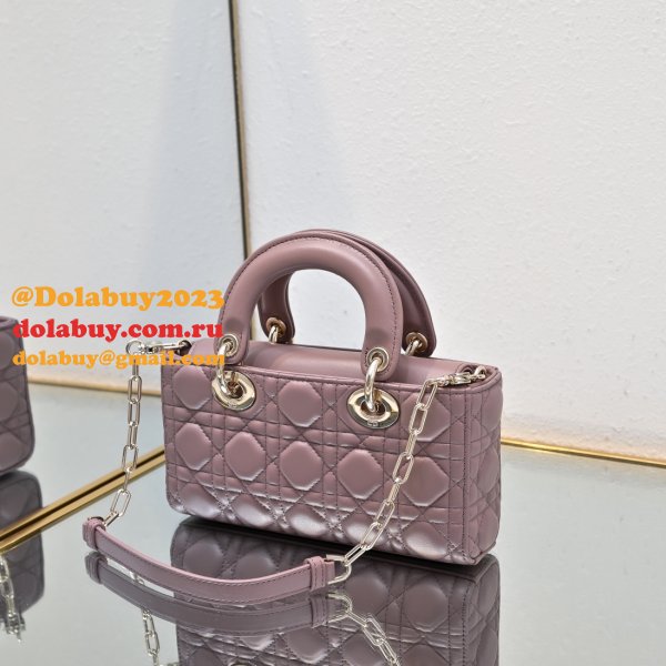 Lady D-Joy Lambskin Small Bag