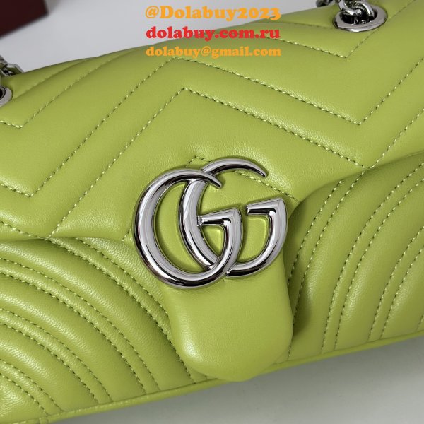 Gucci Designer 837280 GG Marmont Small Shoulder Bag