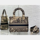 Christian Dior Perfect Designer Replica Lady Dior 24cm Handbags