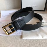 UK Gucci 30mm Replica Belt Black