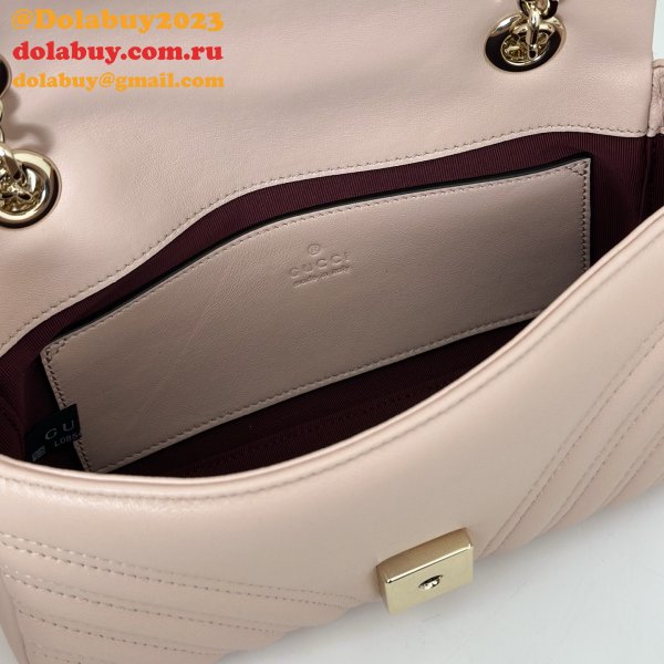 Gucci Designer 837280 GG Marmont Small Shoulder Bag