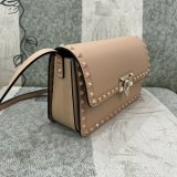 Luxury Valentino Garavani Rockstud Calf Large Bag