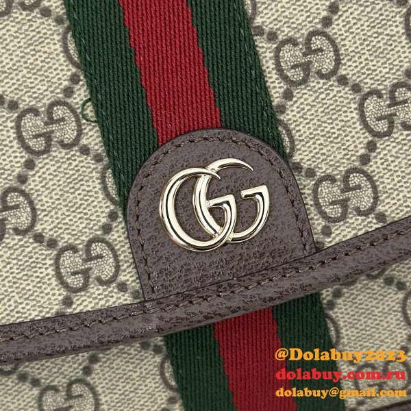 Gucci Quality Ophidia Small Top Handle GG Fabric 836843 Bag