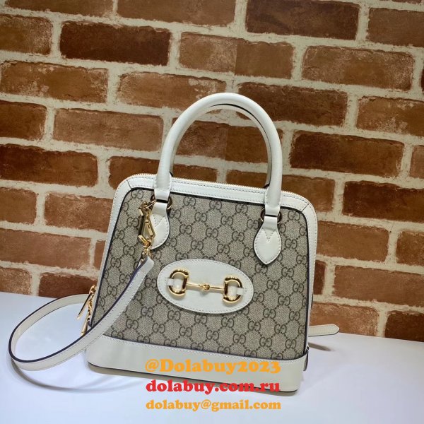 Designer Gucci Replica 1955 Horsebit small top handle 621220 bag