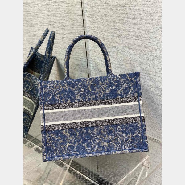 Christian Dior 36/41.5CM AAA+ Replica Canvas Book Tote Bag