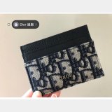 Replica Dior Oblique Jacquard Card Holder