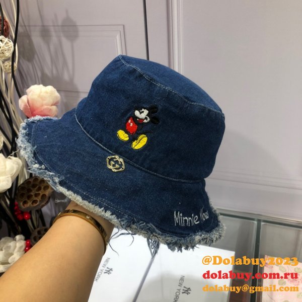 Designer Gucci Mickey fisherman High Quality hat