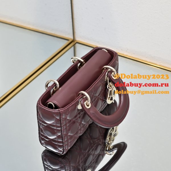 Lady D-Joy Lambskin Small Bag