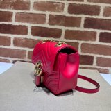 Copy Gucci Replica GG Marmont Shoulder Wholesale 739682 Luxury Bag